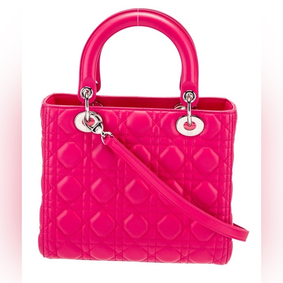 Christian DIOR medium cannage Lady Dior - Picture 3 of 5